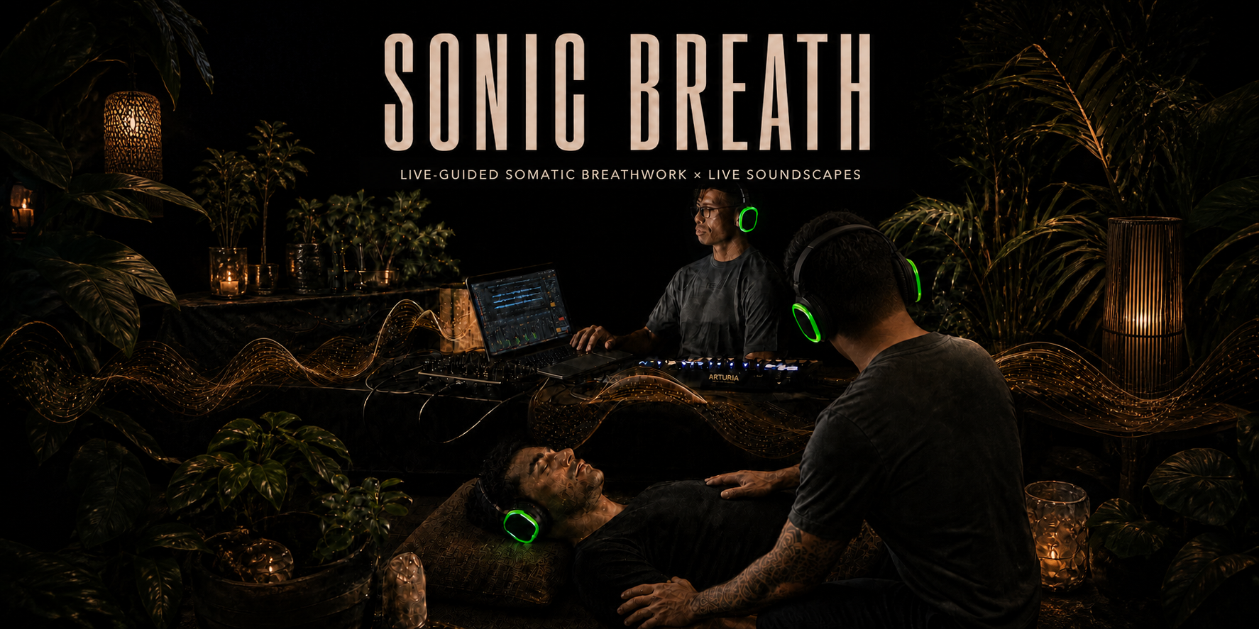 Sonic Breath: live-guided somatic breathwork and live soundscapes