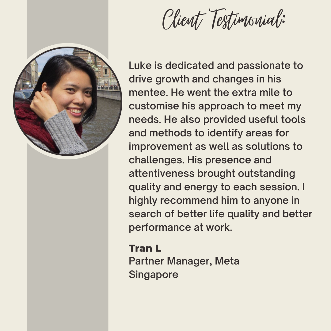 Original testimonial from Tran L