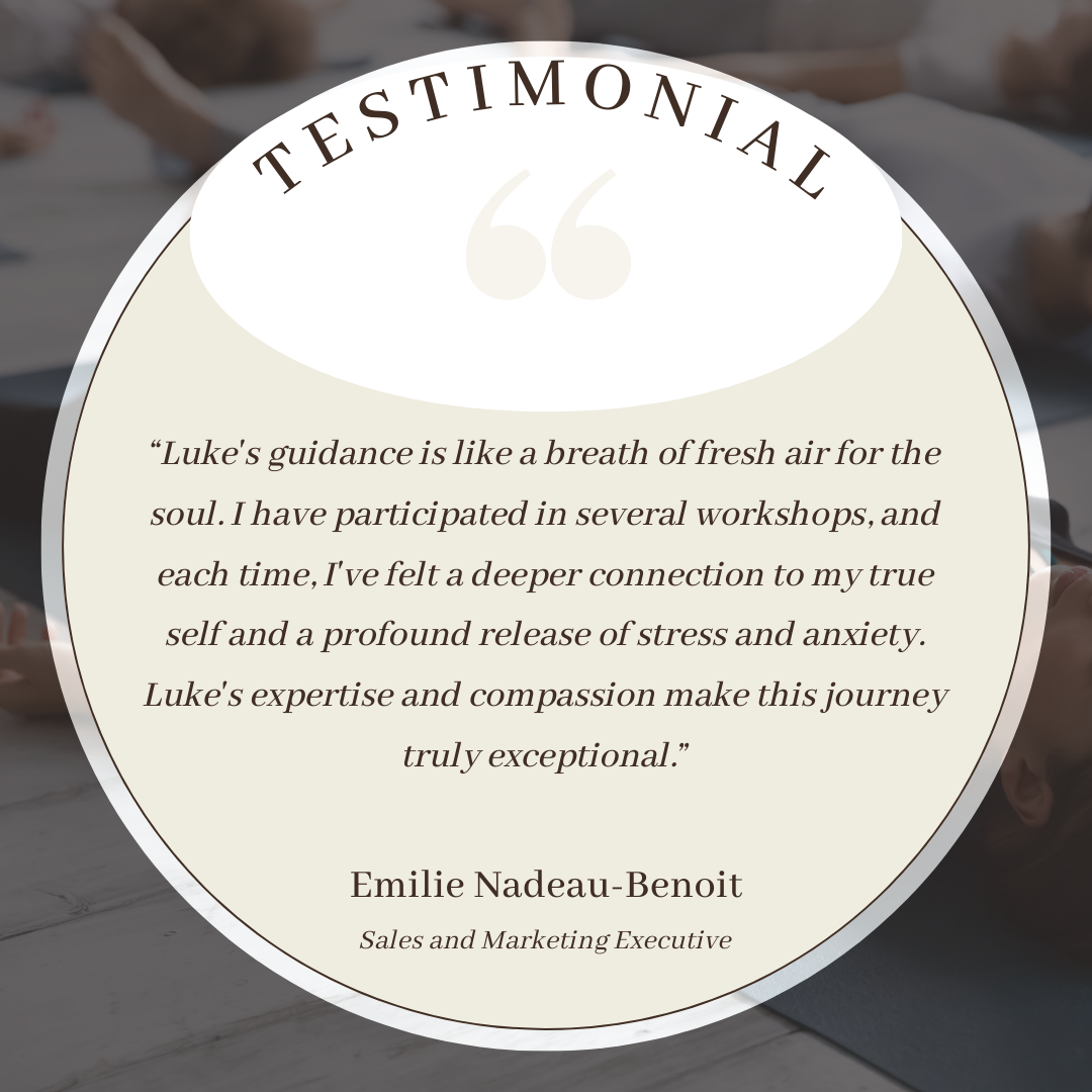 Original testimonial from Emilie Nadeau-Benoit
