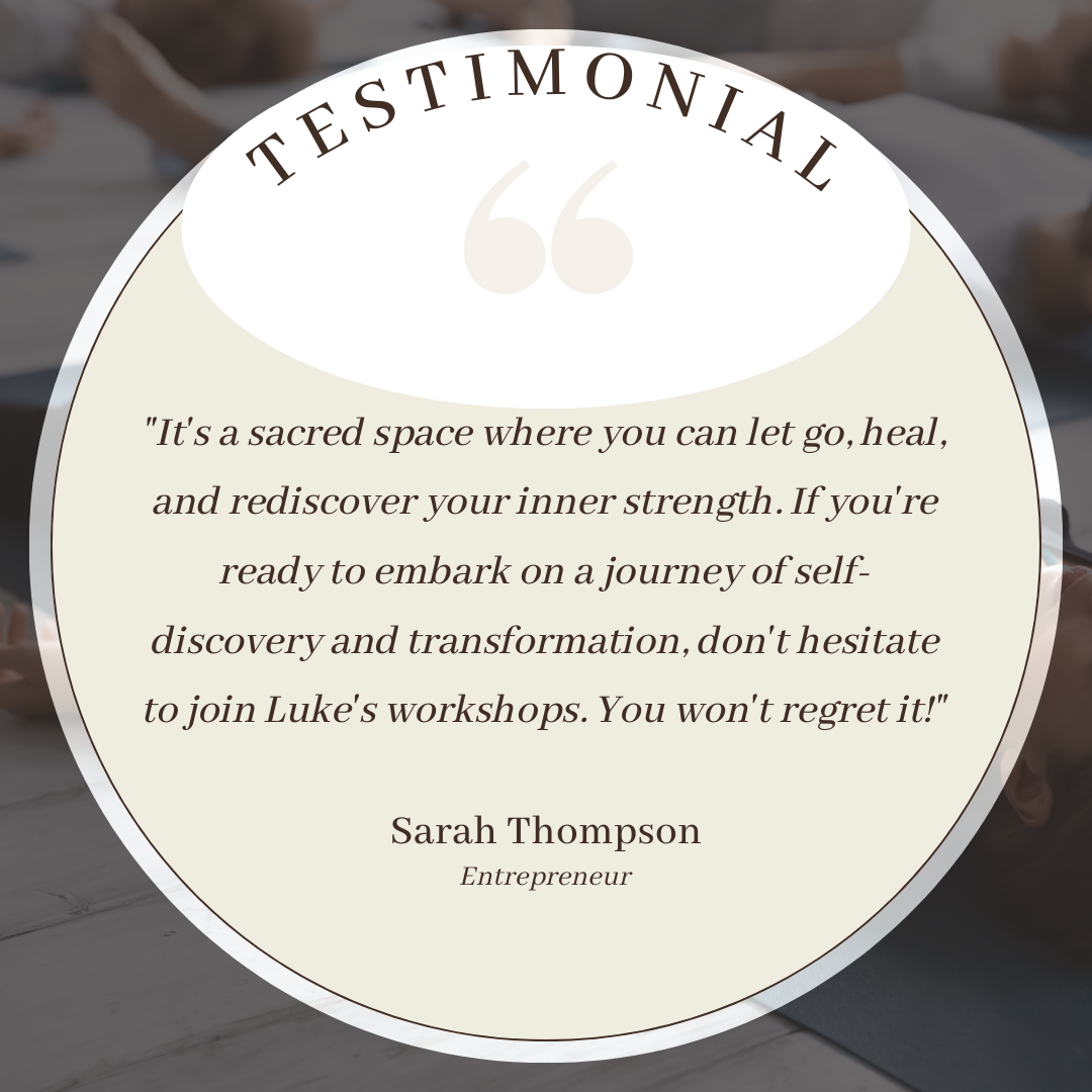 Original testimonial from Sarah Thompson