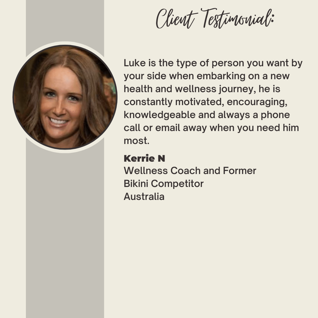 Original testimonial from Kerrie N