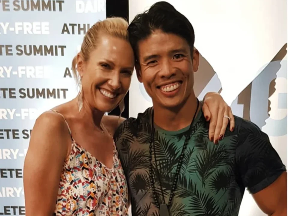 Dotsie Bausch with Luke Tan