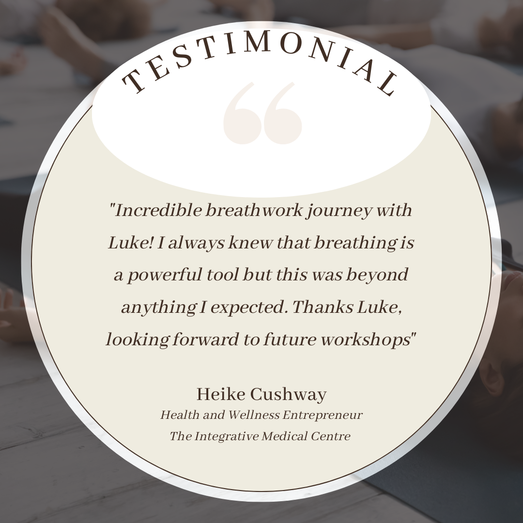 Original testimonial from Heike Cushway